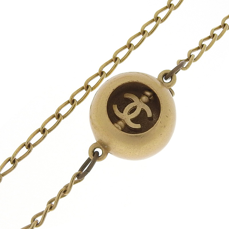 http://シャネル%20CHANEL%20ネックレス%20ココマーク%20GP%20ピンク/イエロー/ゴールド%2002A%20中古%20CH0851
