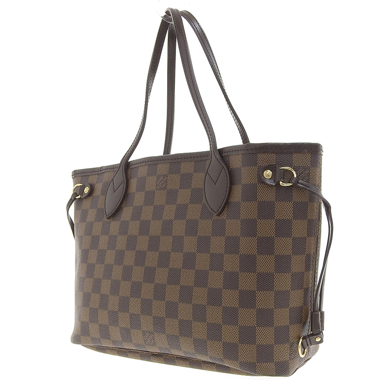 http://ルイ%20ヴィトン%20LOUIS%20VUITTON%20ダミエ%20ネヴァーフルPM%20トートバッグ%20エベヌ%20M41359%20中古%20LV1329