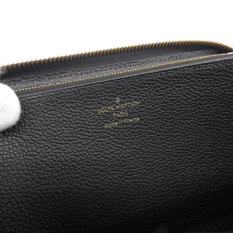 http://ルイヴィトン%20LOUIS%20VUITTON%20モノグラム・アンプラント%20ジッピー・ウォレット%20ラウンドジップ%20長財布%20ノワール%20M61864%20中古%20LV1337