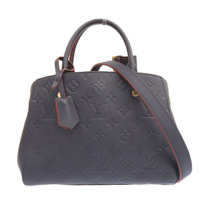 ルイヴィトン LOUIS VUITTON モノグラム アンプラント モンテーニュBB 2WAYバッグ マリーヌルージュ M42747 中古 LV1361