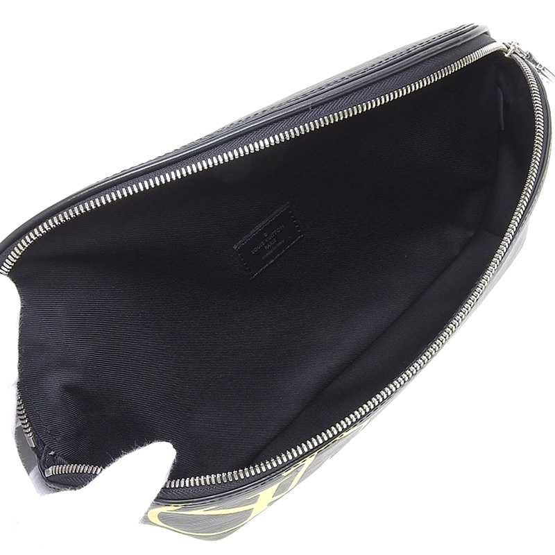 http://ルイヴィトン%20LOUIS%20VUITTON%20エピ%20LVサークル%20バムバッグ%20ボディバッグ%20ウエストポーチノワール%20M55131%20中古%20LV1366