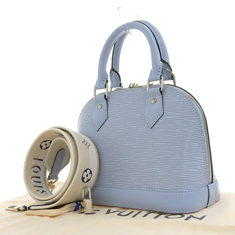 http://ルイヴィトン%20LOUIS%20VUITTON%20エピ%20アルマBB%202WAYバッグ%20ハンドバッグ%20ショルダーバッグ%20ブルーニュアージュ%20M59345%20中古%20LV1375