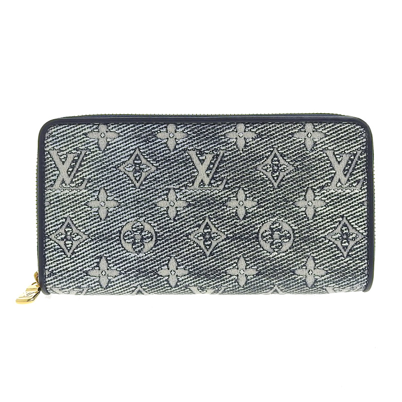 ルイヴィトン LOUIS VUITTON モノグラム ジャカード ジッピー ウォレット ラウンドファスナー 長財布 M82468 中古 LV1390