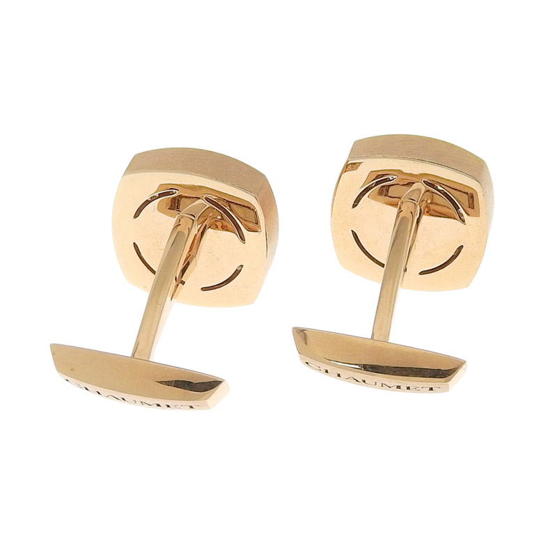http://ショーメ%20CHAUMET%20カフス%20カフリンクス%20K18PG%20ダイヤモンド%20中古%20OBJ0253