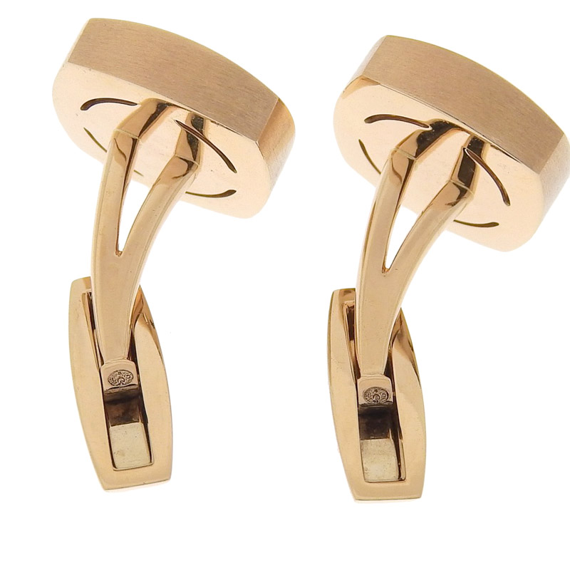 http://ショーメ%20CHAUMET%20カフス%20カフリンクス%20K18PG%20ダイヤモンド%20中古%20OBJ0253