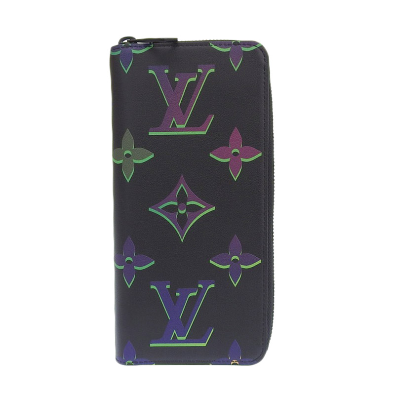 ルイヴィトン LOUIS VUITTON モノグラム スポットライト ジッピー ウォレット ヴェルティカル 長財布 M82368 日本限定 中古 LV1415