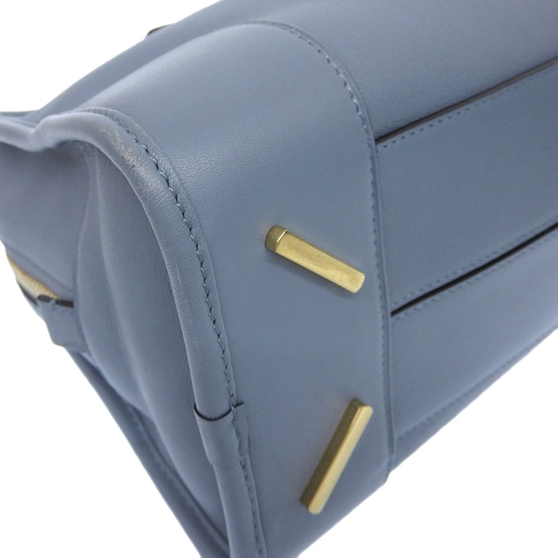 http://ロエベ%20LOEWE%20アマソナ28%202WAYバッグ%20ハンドバッグ%20ショルダーバッグ%20レザー%20ストーンブルー%20中古%20OB1515