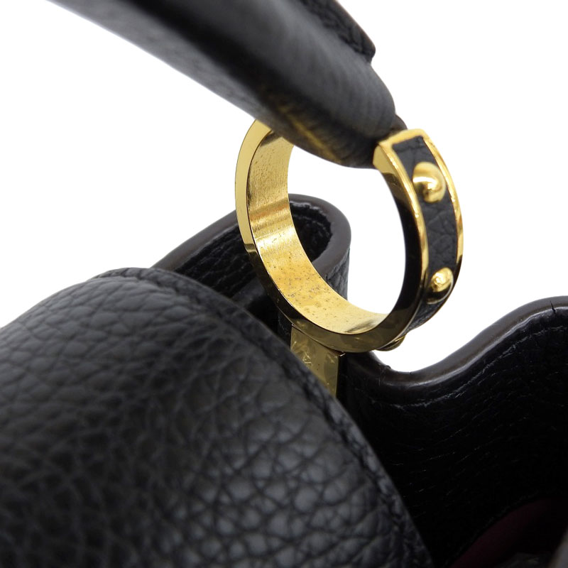 http://ルイヴィトン%20LOUIS%20VUITTON%20カプシーヌBB%202WAYバッグ%20ハンドバッグ%20ショルダーバッグ%20トリヨン%20ノワール%20M94755%20中古%20LV1438