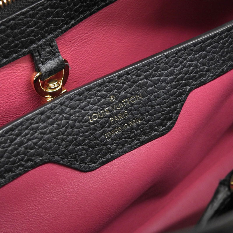 http://ルイヴィトン%20LOUIS%20VUITTON%20カプシーヌBB%202WAYバッグ%20ハンドバッグ%20ショルダーバッグ%20トリヨン%20ノワール%20M94755%20中古%20LV1438