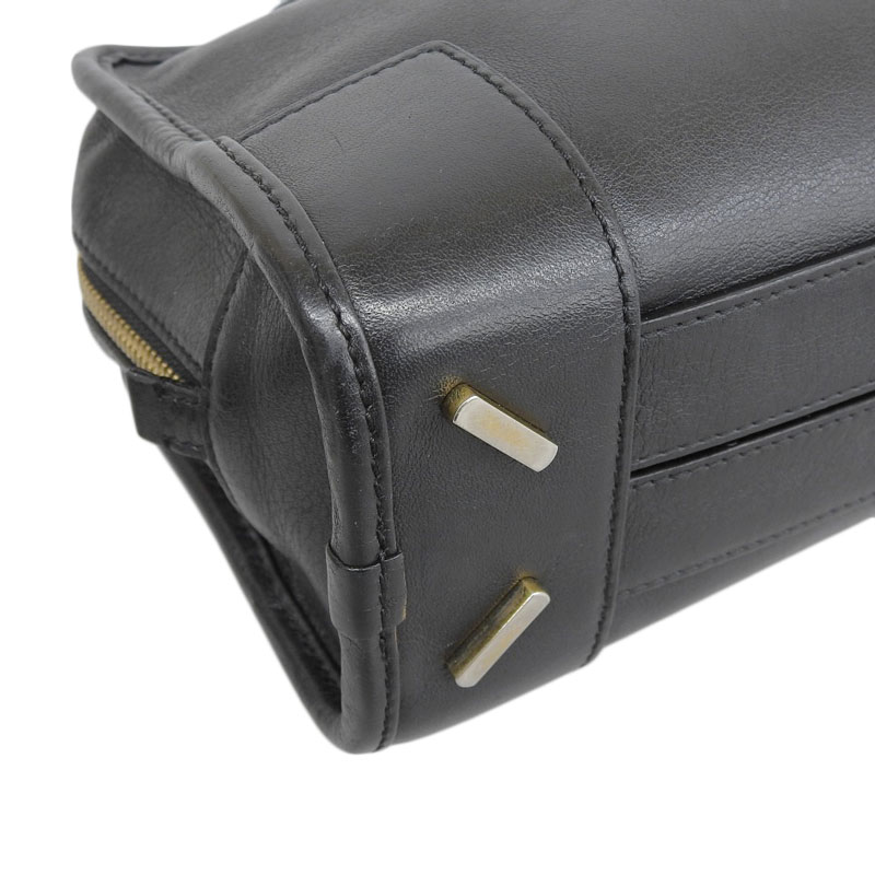 http://ロエベ%20LOEWE%20アマソナ23%202WAYバッグ%20ハンドバッグ%20ショルダーバッグ%20レザー%20ブラック%20中古%20OB1570
