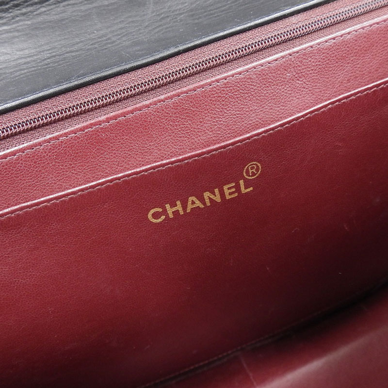 http://シャネル%20CHANEL%20デカマトラッセ%2034%20ココマーク%20ショルダーバッグ%20チェーンショルダー%20ラムスキン%20ブラックA01094%20中古%20CH0882