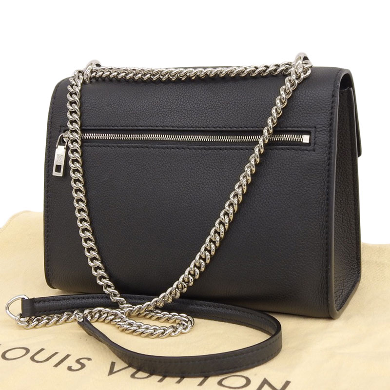 http://ルイヴィトン%20LOUIS%20VUITTON%20マイロックミー・チェーン%20ショルダーバッグ%20レザー%20ノワール%20M51418%20中古%20LV1448