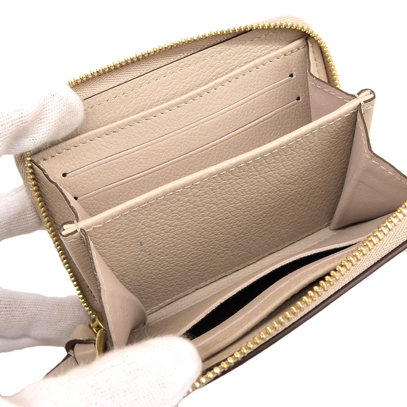 http://ルイヴィトン%20LOUIS%20VUITTON%20ジッピー・コインパース%20ロック・ミー%20コインケース%20ウォレット%20レザー%20グレージュ%20M80100%20中古%20LV1449