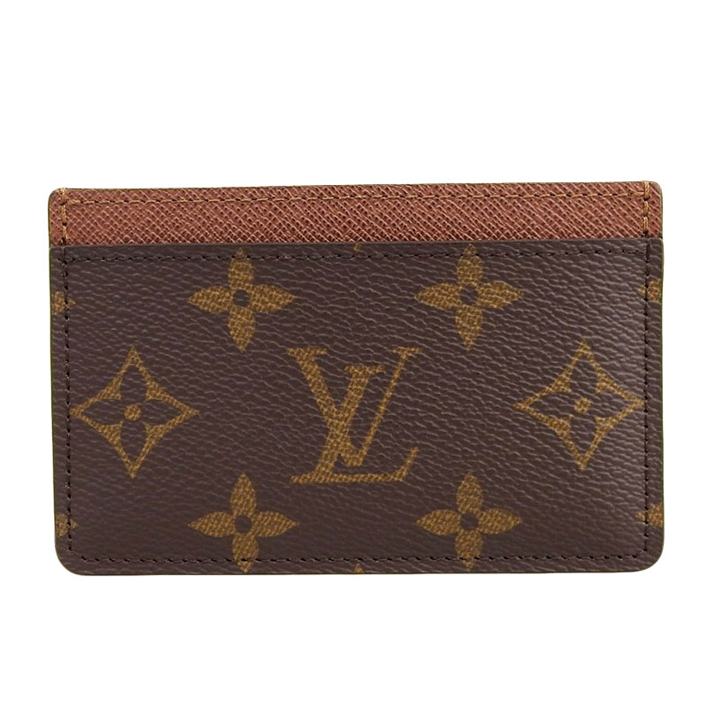 ルイヴィトン LOUIS VUITTON モノグラム ポルト カルト・サーンプル カードケース 名刺入れ M61733 中古 LV1458