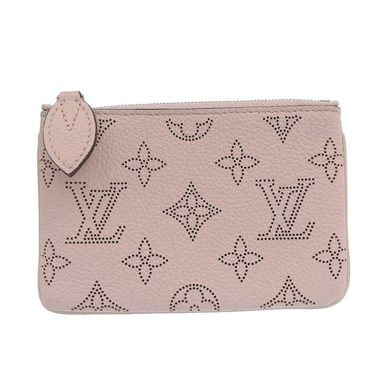 ルイヴィトン LOUIS VUITTON カードキーケース ポシェット・クレ カードキーケース マヒナ マグノリア M69508 中古 LV1475