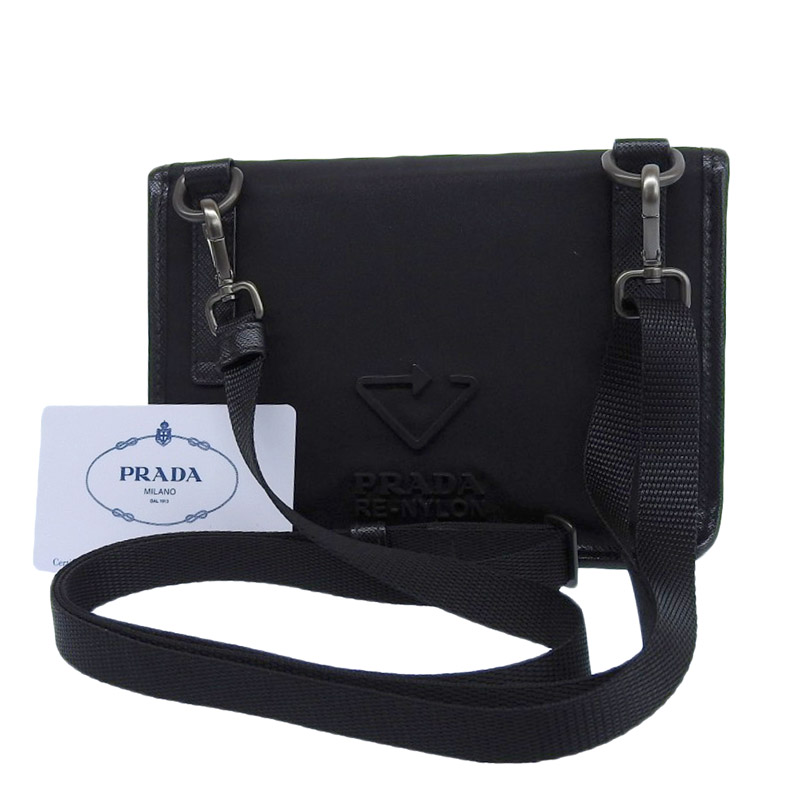 http://プラダ%20PRADA%20ショルダーバッグ%20ナイロン/レザー%20ブラック%202ZH108%20中古%20OB1602