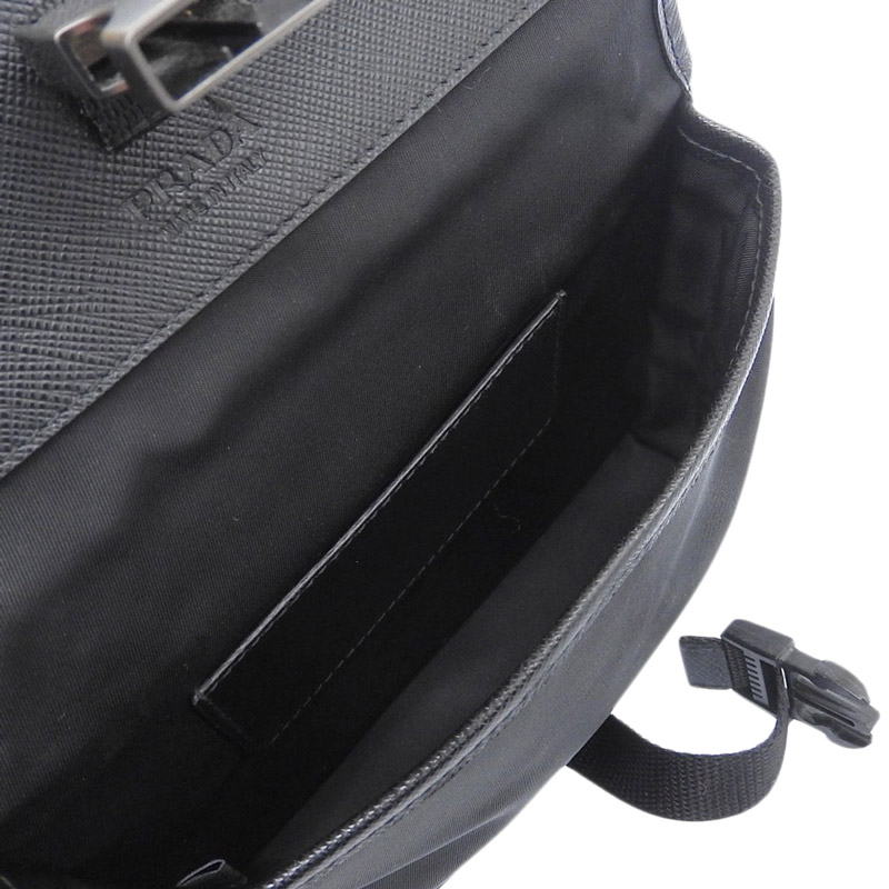 http://プラダ%20PRADA%20ショルダーバッグ%20ナイロン/レザー%20ブラック%202ZH108%20中古%20OB1602