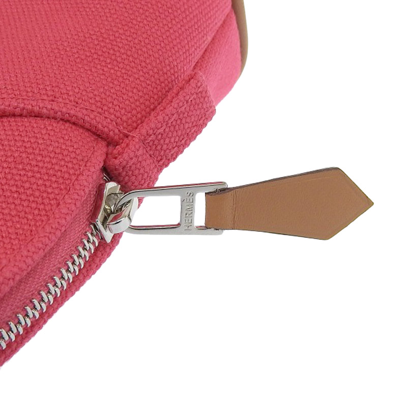 http://エルメス%20HERMES%20ボリード%20ポーチ%20ミニミニ%20ポーチ%20キャンバス%20ピンク%20B刻印%202023年%20美品%20HE0886