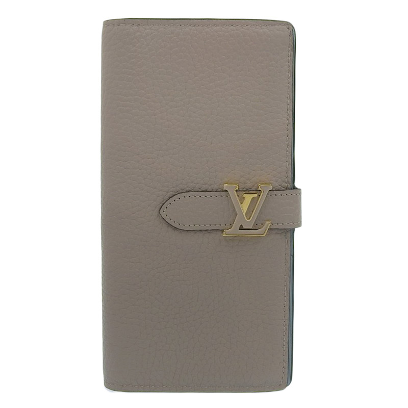 ルイヴィトン LOUIS VUITTON LVヴェルティカルウォレット 長財布 トリヨン ガレ M81367 中古 LV1480
