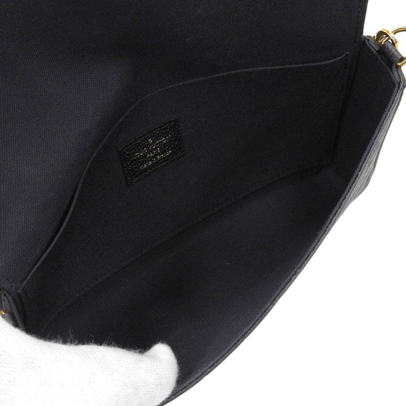 http://ルイヴィトン%20LOUIS%20VUITTON%20モノグラム・アンプラント%20ポシェット・フェリシー%20ショルダーバッグ%20ノワール%20M64064%20中古%20LV1500