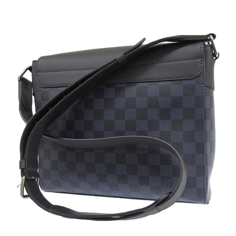 http://ルイヴィトン%20LOUIS%20VUITTON%20ダミエ・コバルト%20ニューポート・メッセンジャーPM%20ショルダーバッグ%20N41587%20中古%20LV1503