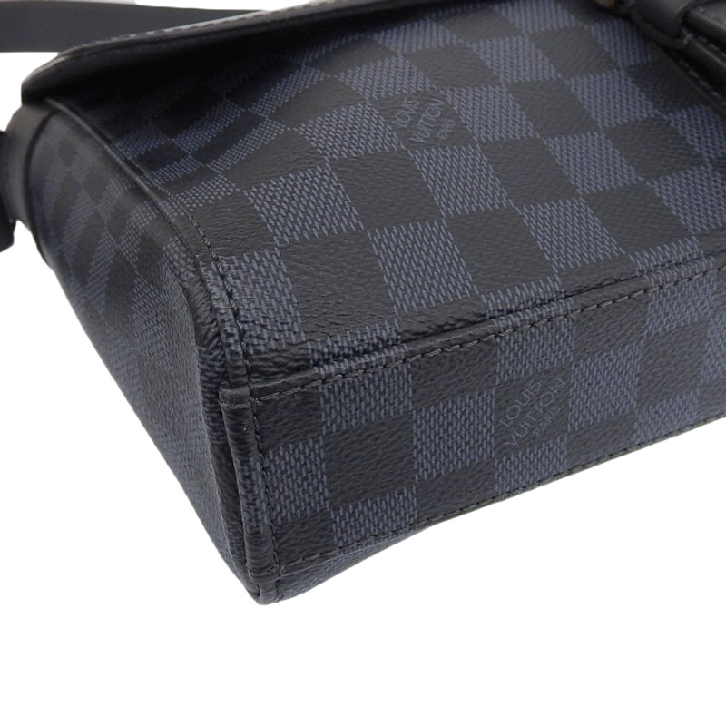 http://ルイヴィトン%20LOUIS%20VUITTON%20ダミエ・コバルト%20ニューポート・メッセンジャーPM%20ショルダーバッグ%20N41587%20中古%20LV1503