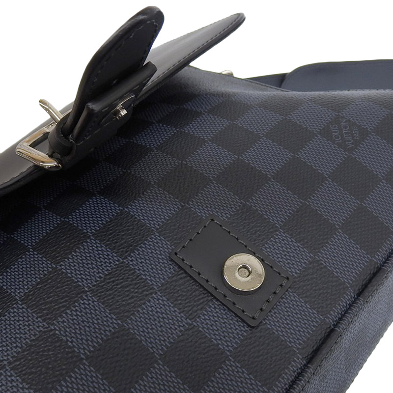 http://ルイヴィトン%20LOUIS%20VUITTON%20ダミエ・コバルト%20ニューポート・メッセンジャーPM%20ショルダーバッグ%20N41587%20中古%20LV1503