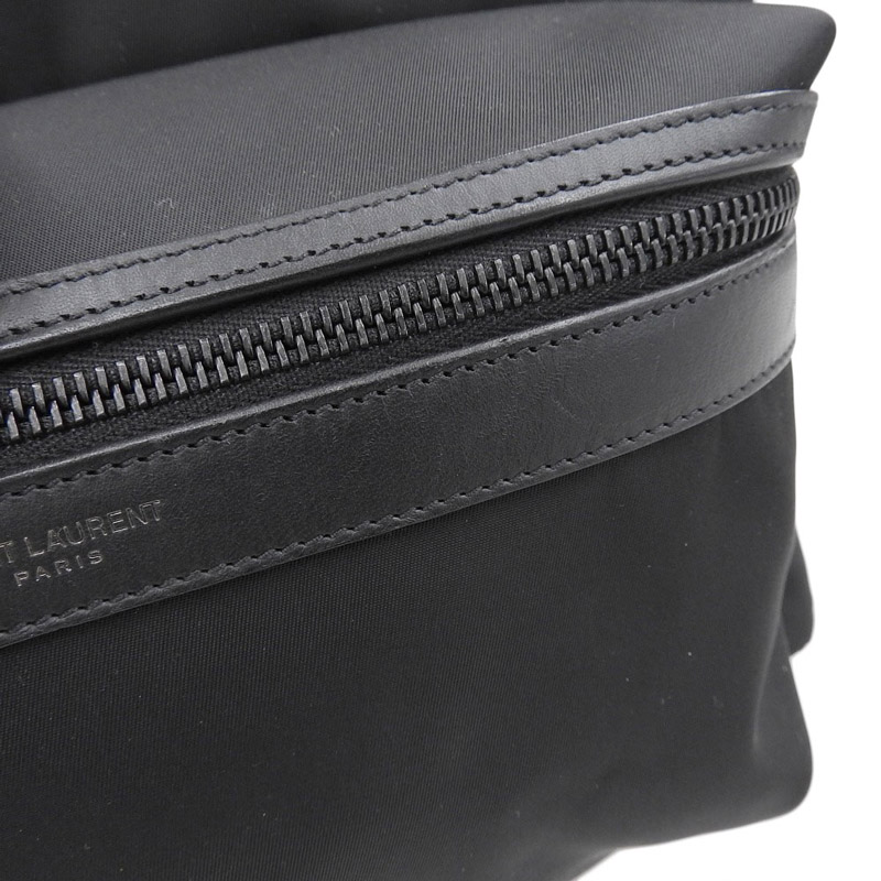 http://サンローラン%20SAINT%20LAURENT%20バックパック%20リュックサック%20ナイロン/レザー%20ブラック%20534967%20中古%20OB1670