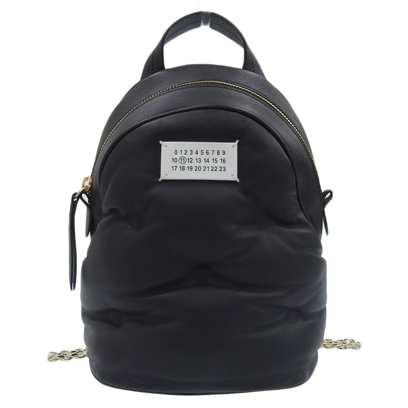 メゾンマルジェラ MAISON MARGIELA グラムスラム 3WAYバッグ リュック ショルダー ハンドバッグ レザー 黒 S56WA0014 中古 OB1671