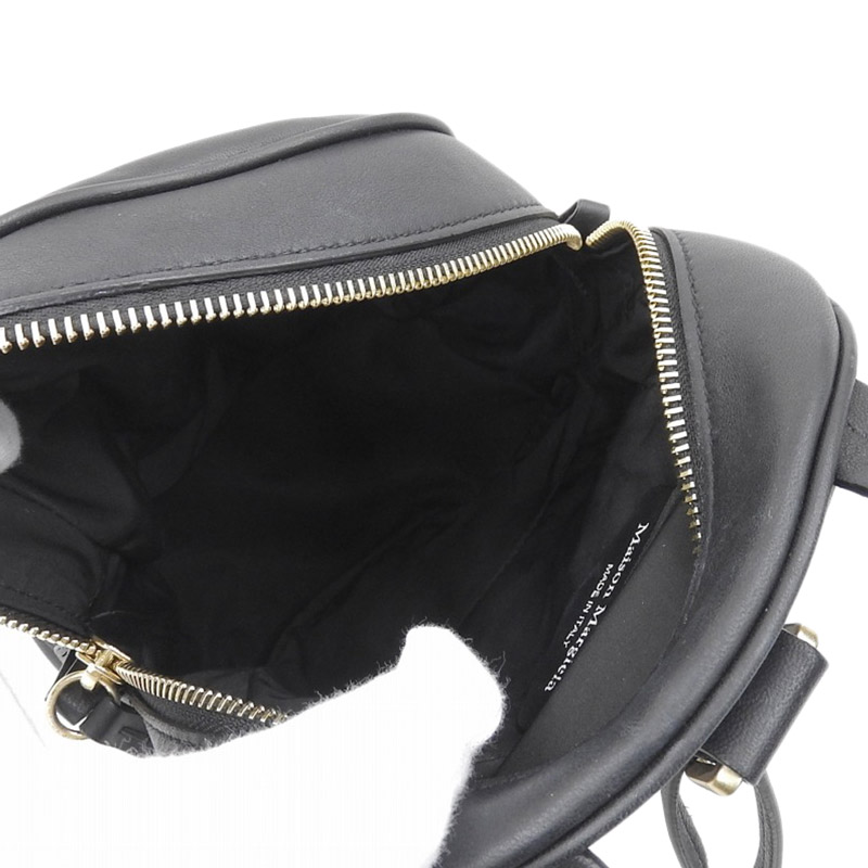 http://メゾンマルジェラ%20MAISON%20MARGIELA%20グラムスラム%203WAYバッグ%20リュック%20ショルダー%20ハンドバッグ%20レザー%20黒%20S56WA0014%20中古%20OB1671