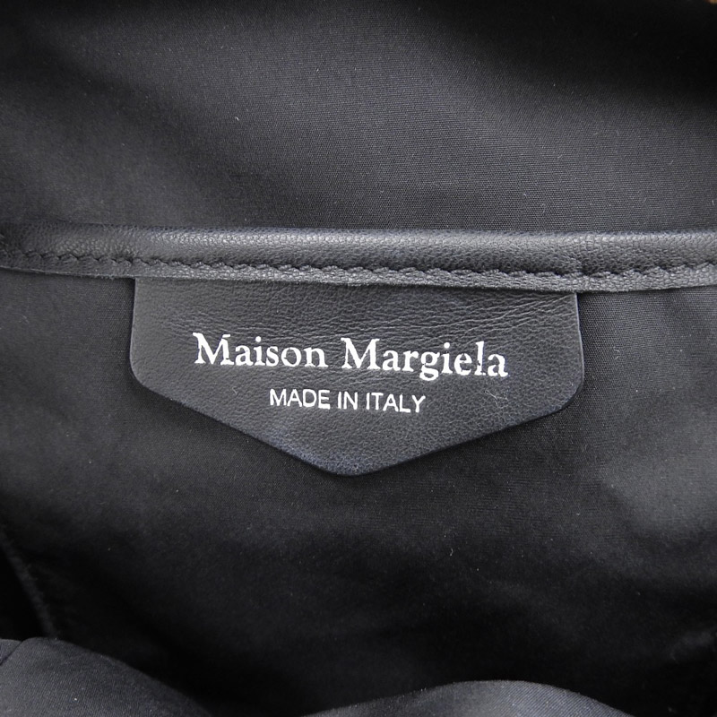 http://メゾンマルジェラ%20MAISON%20MARGIELA%20グラムスラム%203WAYバッグ%20リュック%20ショルダー%20ハンドバッグ%20レザー%20黒%20S56WA0014%20中古%20OB1671