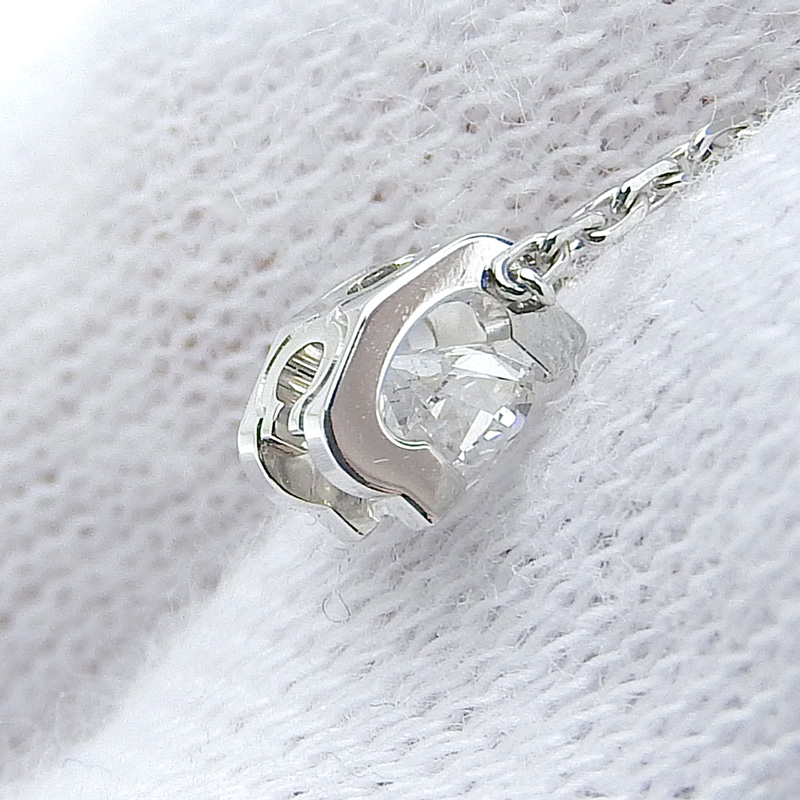 http://カルティエ%20CARTIER%20Cドゥカルティエ%20ネックレス%20K18WG%20ダイヤモンド%20D0.30ct(D,VVS1,Ex)%20ホワイトゴールド%20中古%20CA0457
