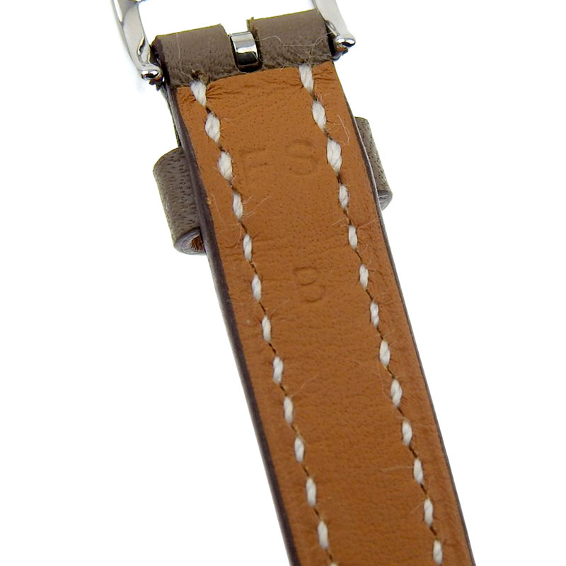http://エルメス%20HERMES%20ナンタケットミニ%20レディース%20クォーツ%20腕時計%20SS/革%20ホワイト文字盤%20B刻印%202023年%20NA2.110%20美品%20HE0894
