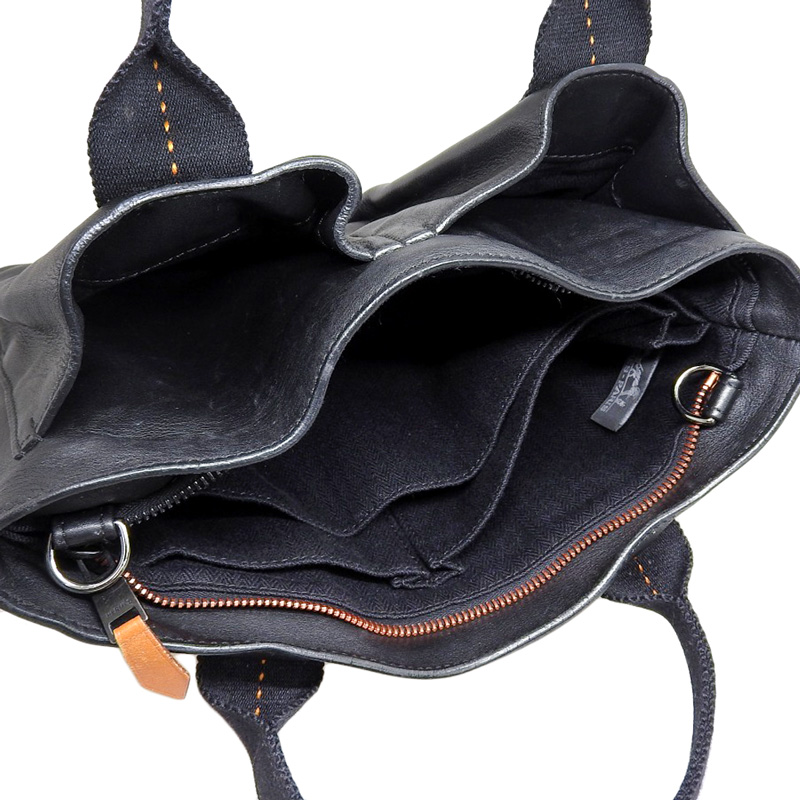 http://エルメス%20HERMES%20キャラバンホリゾンタルPM%202WAYバッグ%20ハンド%20ショルダー%20バッグ%20レザー%20ブラック%20□J刻印%202006年%20中古%20HE0895