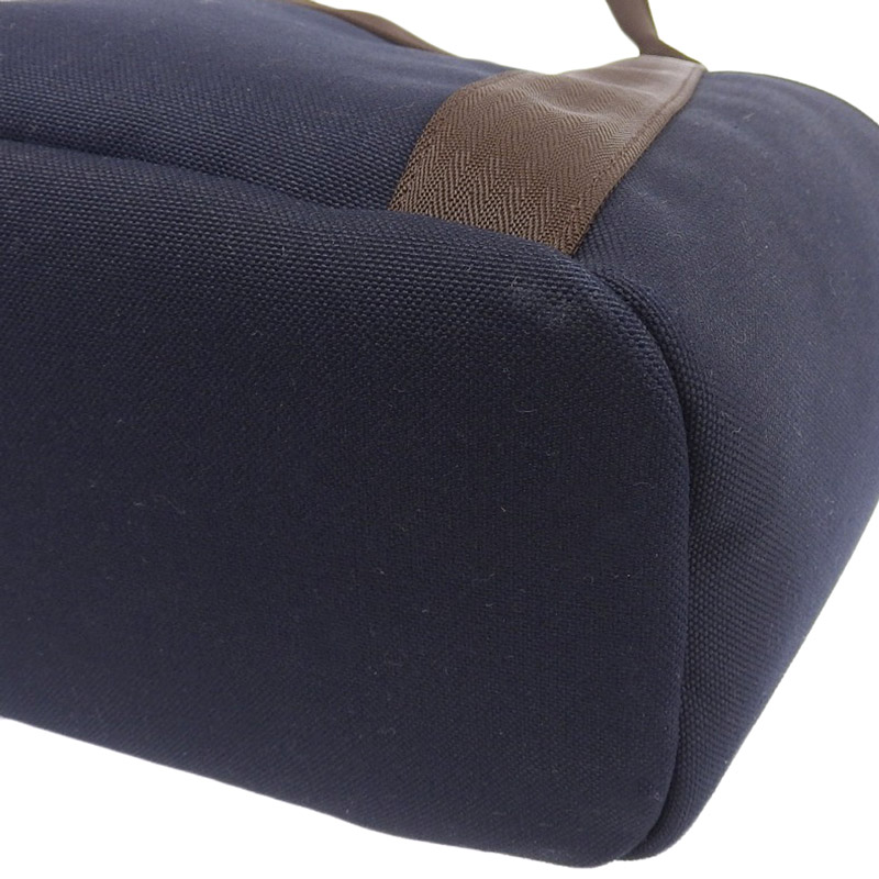 http://エルメス%20HERMES%20サックパンサージュ%202WAYバッグ%20キャンバス/レザー%20ネイビー/オレンジ%20C刻印%202018年%20中古%20HE0897