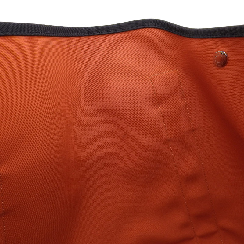 http://エルメス%20HERMES%20サックパンサージュ%202WAYバッグ%20キャンバス/レザー%20ネイビー/オレンジ%20C刻印%202018年%20中古%20HE0897