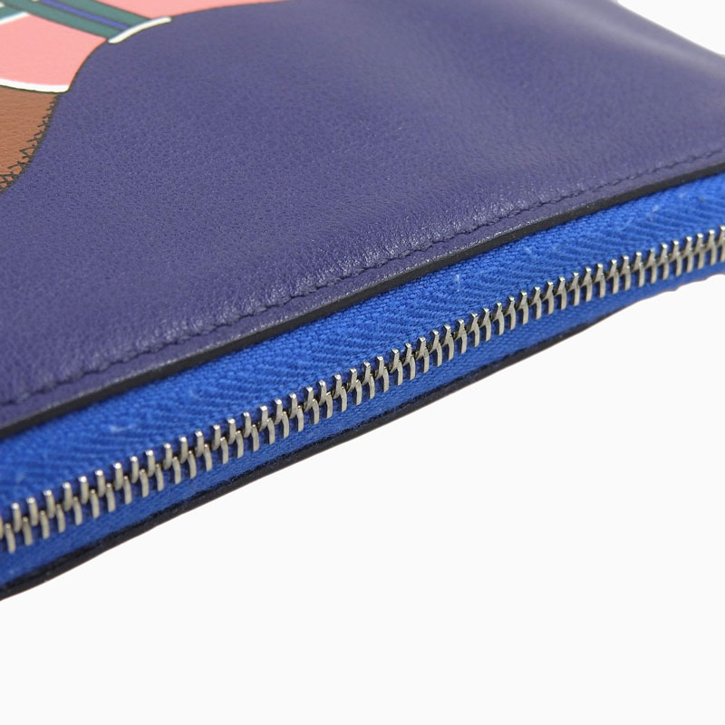 http://エルメス%20HERMES%20カレ・ポケット%20ポーチ%20ヴォースイフト%20ネイビー/ピンク%20D刻印%202019年%20中古%20HE0899
