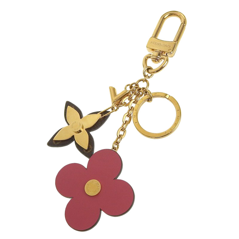 http://ルイヴィトン%20LOUIS%20VUITTON%20キーホルダー・ブルーミング・フラワー%20バッグチャーム%20M63084%20中古%20LV1505