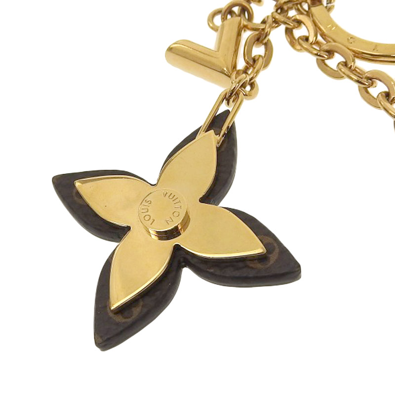 http://ルイヴィトン%20LOUIS%20VUITTON%20キーホルダー・ブルーミング・フラワー%20バッグチャーム%20M63084%20中古%20LV1505