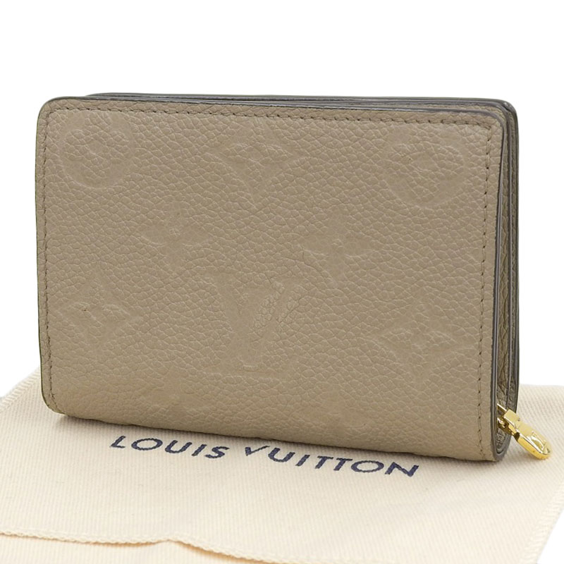 http://ルイヴィトン%20LOUIS%20VUITTON%20モノグラム・アンプラント%20ポルトフォイユ・クレア%20二つ折り財布%20トゥルトレール%20M80152%20中古%20LV1513