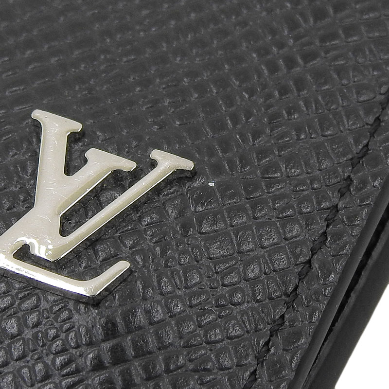 http://ルイヴィトン%20LOUIS%20VUITTON%20タイガ%20オーガナイザー・ドゥ%20ポッシュ%20カードケース%20名刺入れ%20ブラック%20M30537%20中古%20LV1515