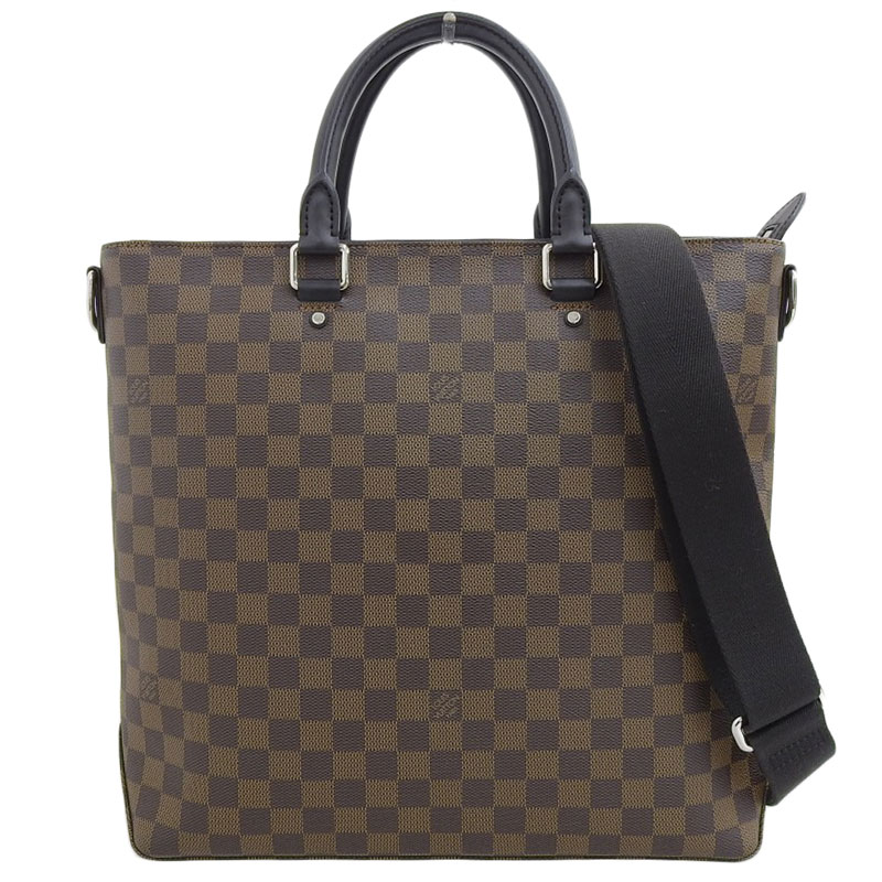 ルイヴィトン LOUIS VUITTON ダミエ ジェイクトート 2WAYバッグ ショルダーバッグ トートバッグ エベヌ N41559 中古 LV1523