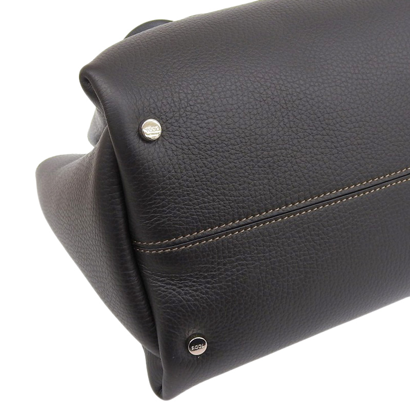 http://トッズ%20TOD'S%20タイムレス%20トートバッグ%20ハンドバッグ%20レザー%20ブラック%20美品%20OB1693