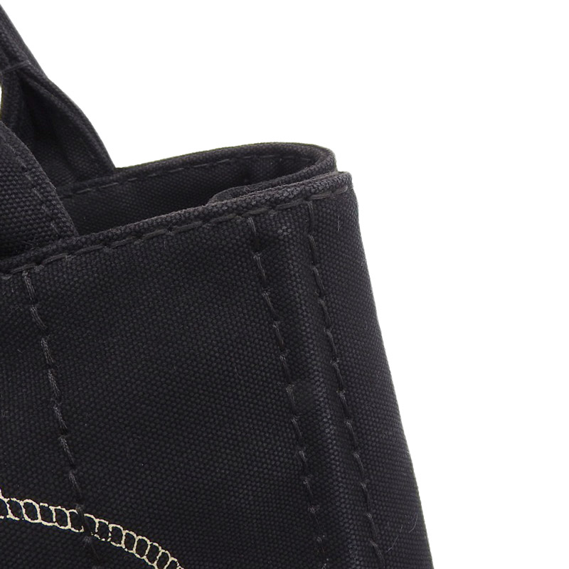 http://プラダ%20PRADA%20カナパ%202WAYバッグ%20トートバッグ%20ハンドバッグ%20ショルダーバッグ%20キャンバス%20ブラック%201BG439%20中古%20OB1704