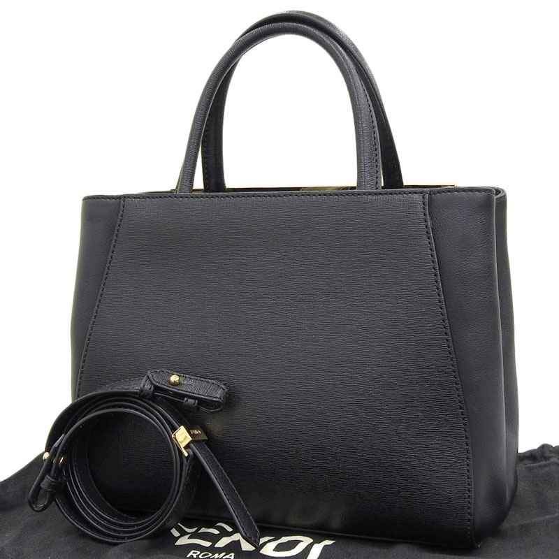 http://フェンディ%20FENDI%20プチトゥジュール%202WAYバッグ%20ハンドバッグ%20ショルダーバッグ%20レザー%20ブラック%208BH253%20中古%20OB1713