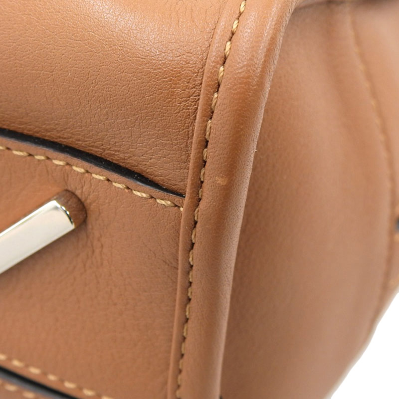 http://ロエベ%20LOEWE%20アマソナ28%202WAYバッグ%20ハンドバッグ%20ショルダーバッグ%20レザー%20ブラウン%20中古%20OB1715