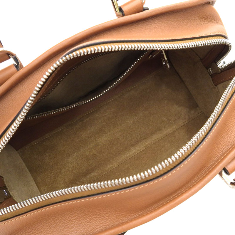 http://ロエベ%20LOEWE%20アマソナ28%202WAYバッグ%20ハンドバッグ%20ショルダーバッグ%20レザー%20ブラウン%20中古%20OB1715