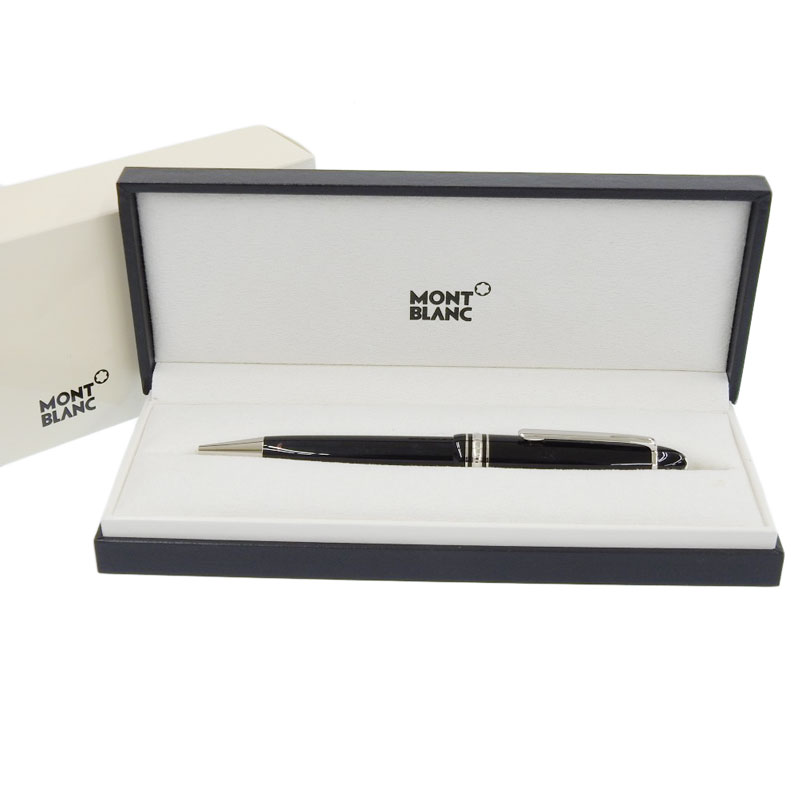 http://モンブラン%20MONTBLANC%20マイスターシュテュック%20ボールペン%20ブラック/シルバー%20中古%20OBJ0454