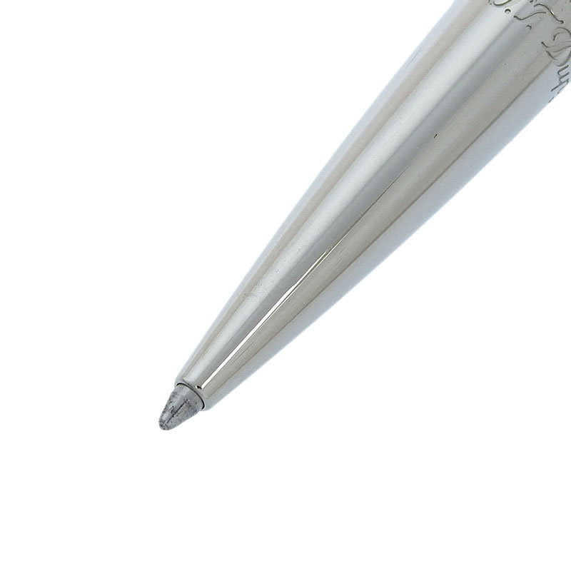 http://S.T.%20デュポン%20DEFI%20デフィ%20ボールペン%20シルバー/ブラック中古%20OBJ0455