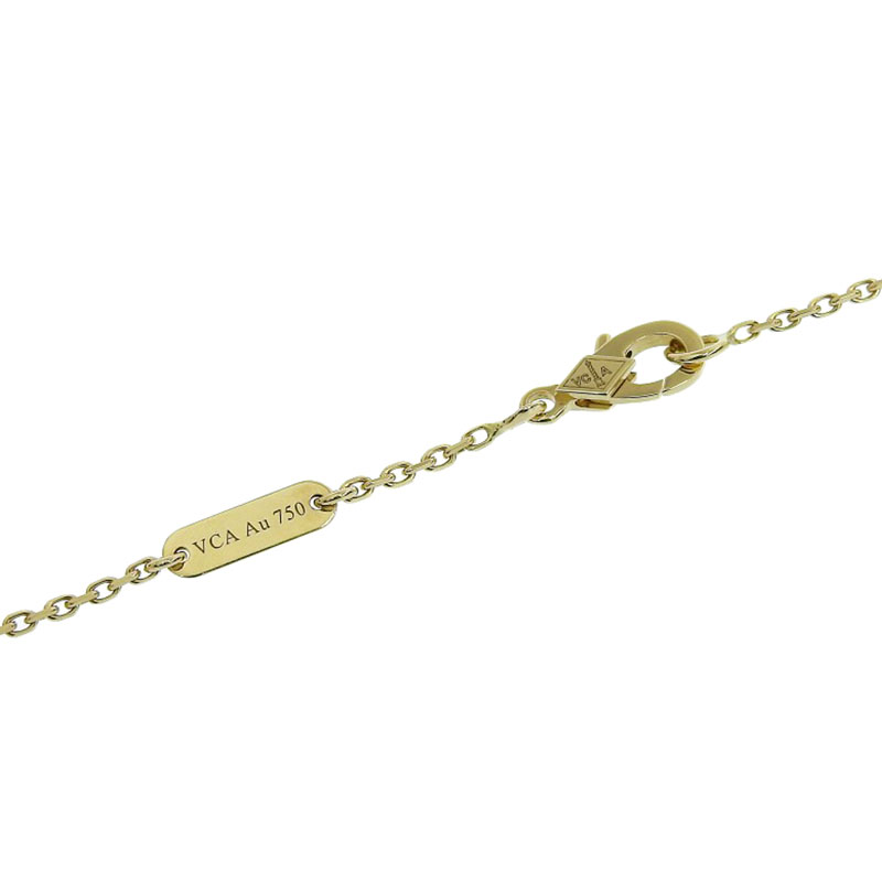 http://ヴァンクリーフ&アーペル%20VAN%20CLEEF%20&%20ARPELS%20ヴィンテージアルハンブラ%20ネックレス%20K18%20オニキス%20VCARA45800%20中古%20OBJ0456
